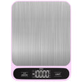 Strex Keukenweegschaal Digitaal - Weegschaal Keuken - 1 g tot 10 kg - Tarra Functie - Inclusief Batterijen - Roze