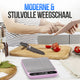 Strex Keukenweegschaal Digitaal - Weegschaal Keuken - 1 g tot 10 kg - Tarra Functie - Inclusief Batterijen - Roze